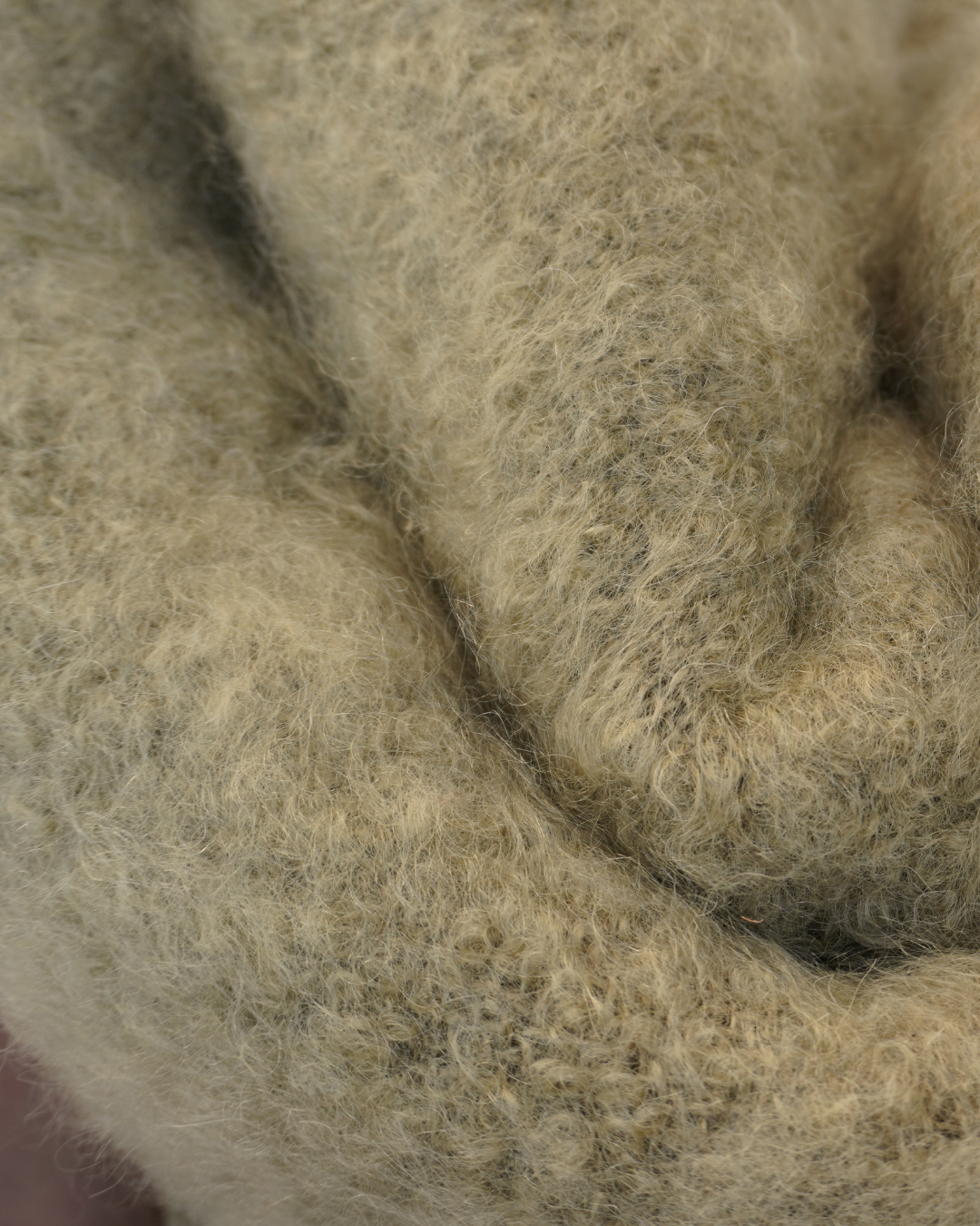 Protea Mohair Kombersgooi — Groen (148 x 243cm)