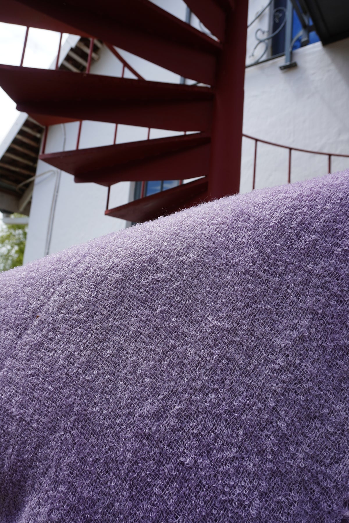 Protea Boucle Mohair Throw