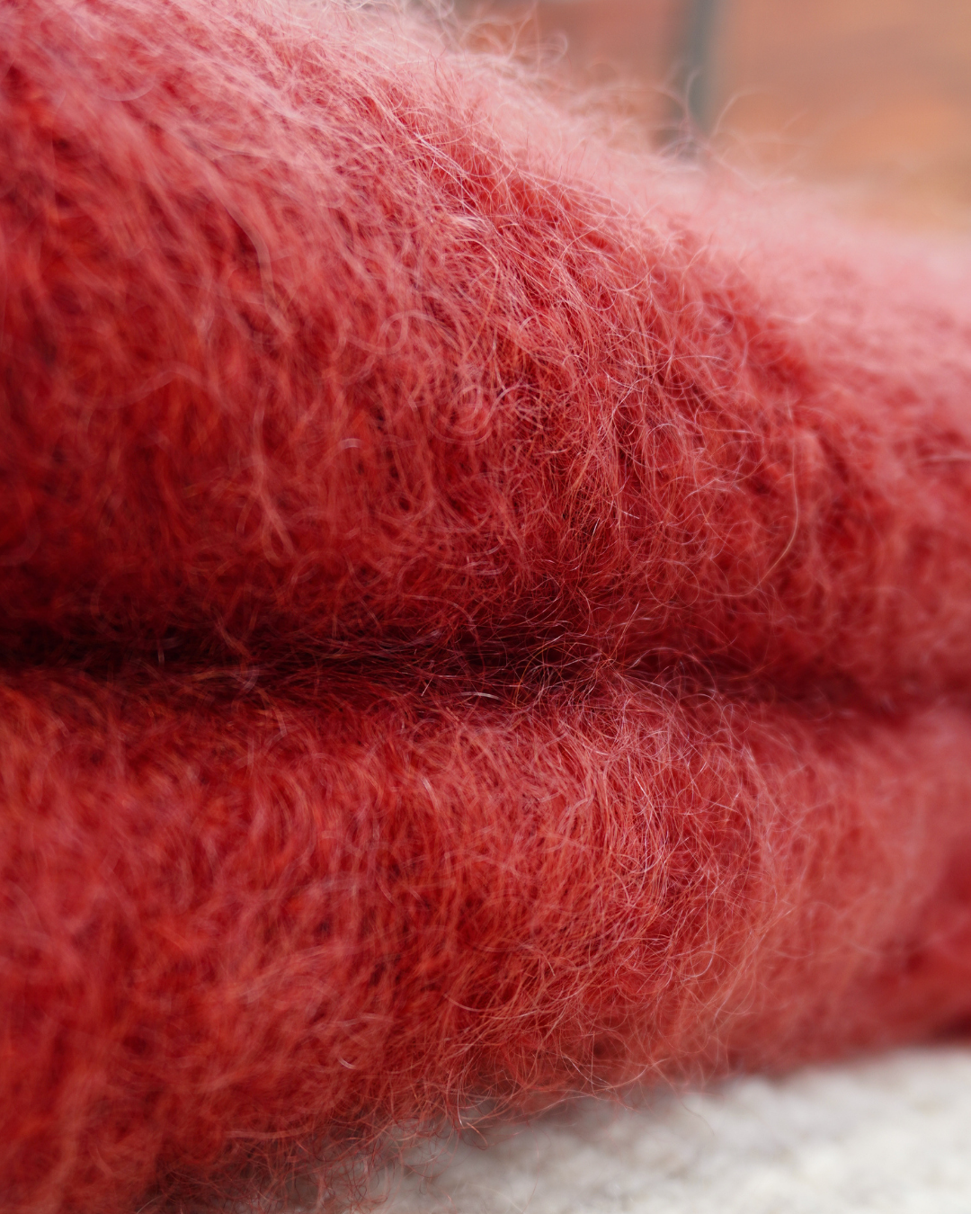 Clivia Wrap — Red