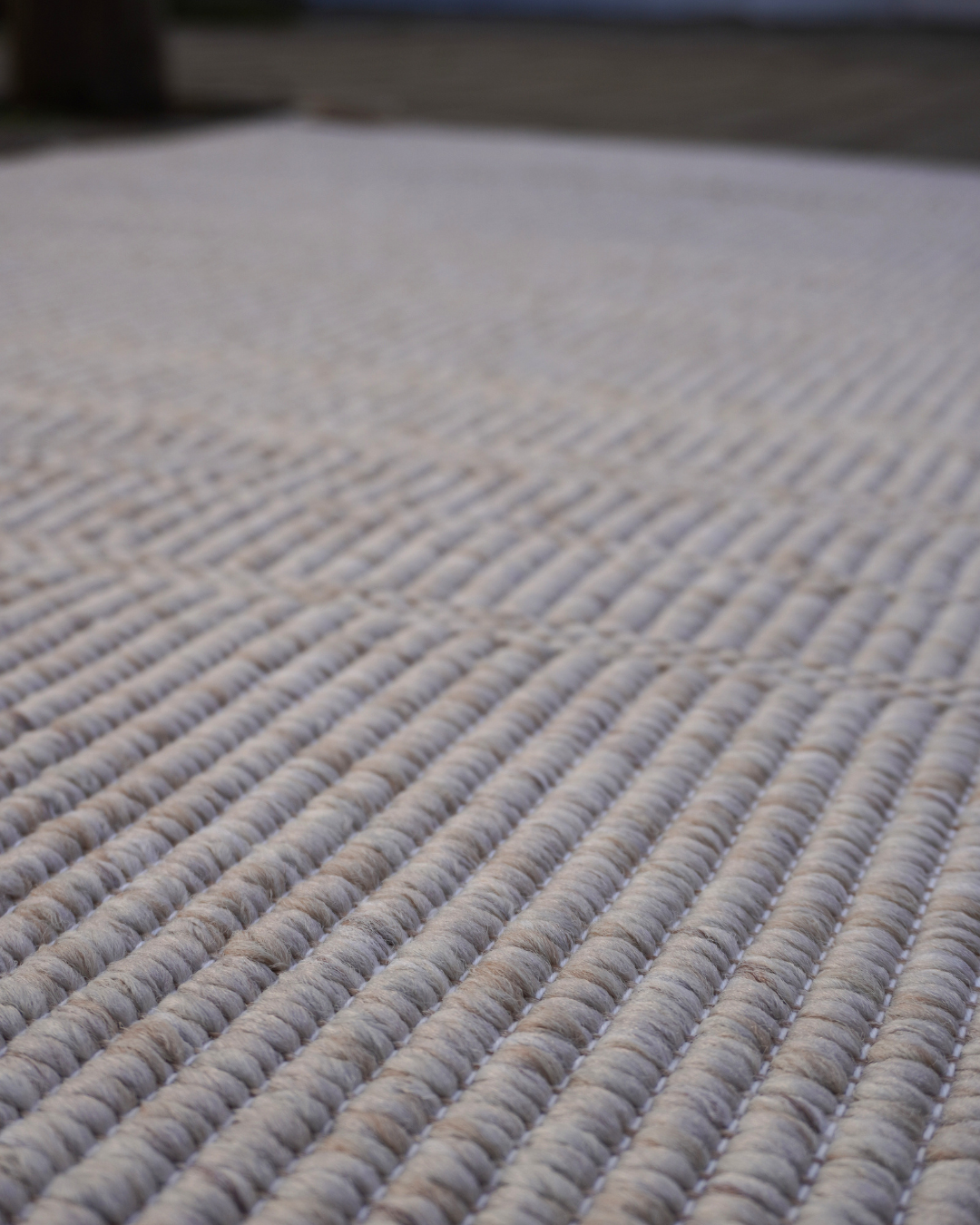 Ficus Polipropileen Mat – Beige/Ligtebruin Spikkel (90 x 151cm)
