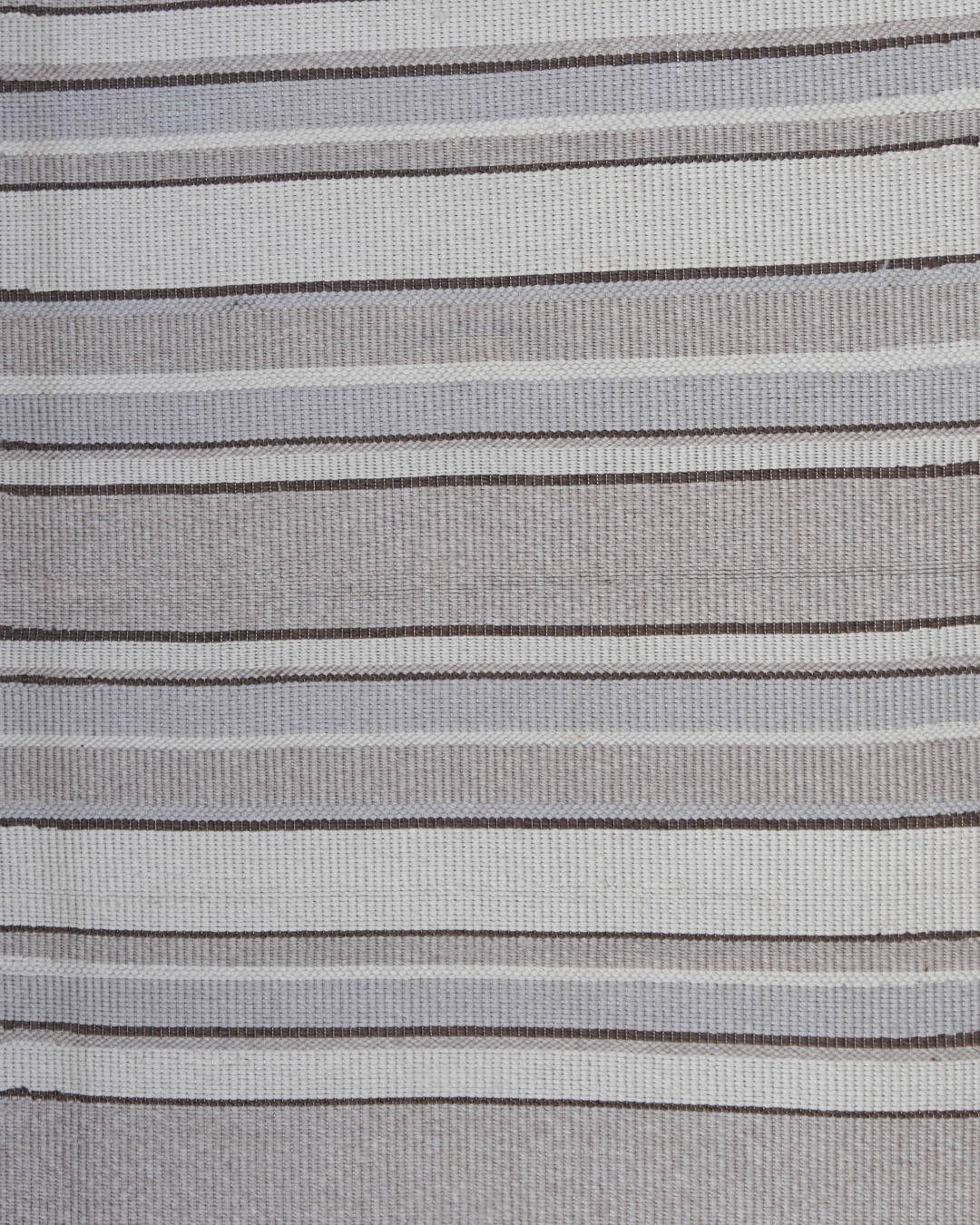 Ficus Polipropileen Mat — Beige & Bruin Strepe (148 x 213cm)