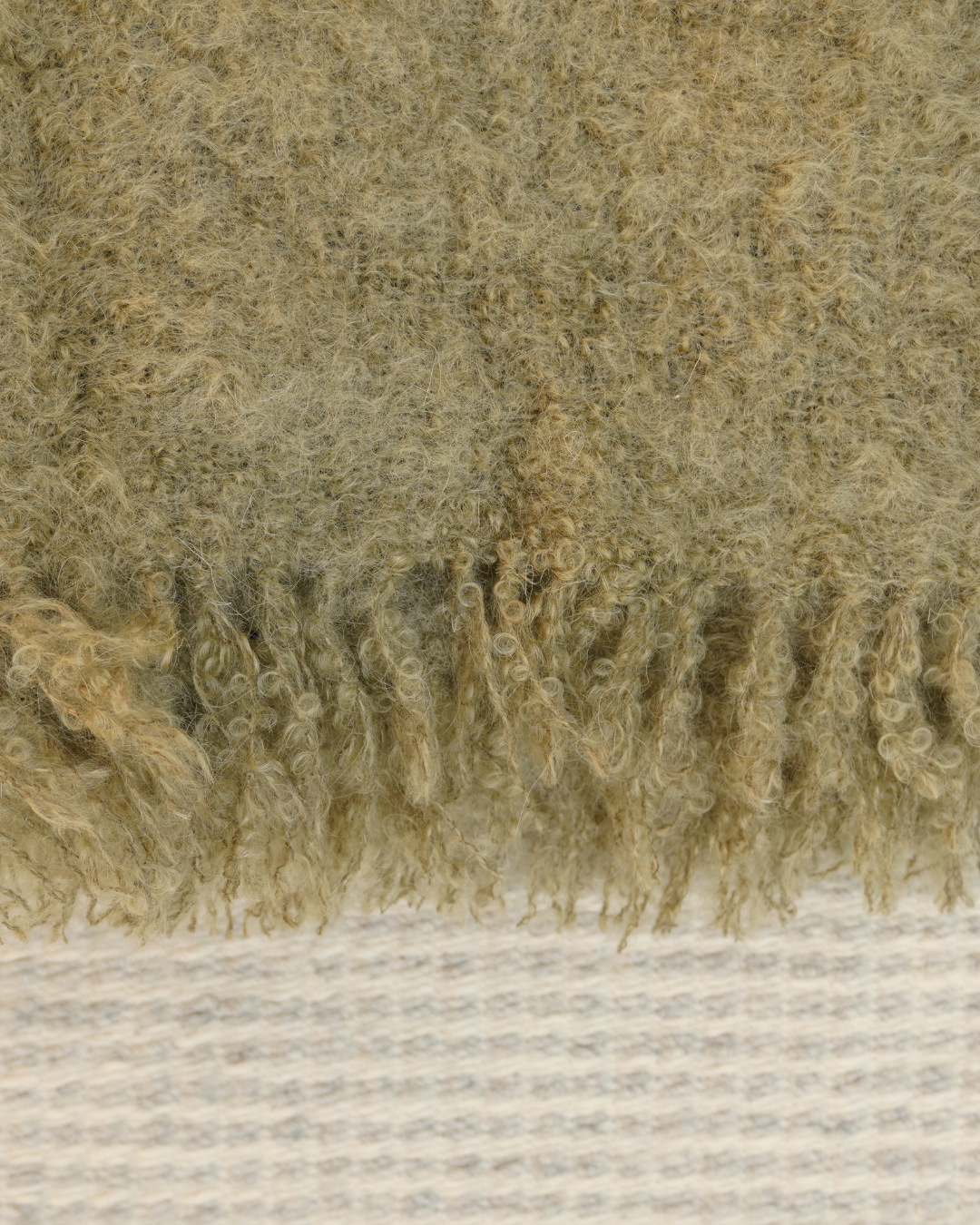 Protea Mohair Kombersgooi — Groen (148 x 243cm)