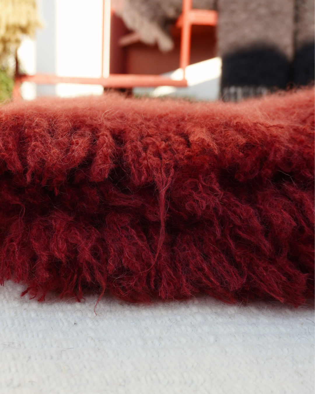 Clivia Wrap — Red
