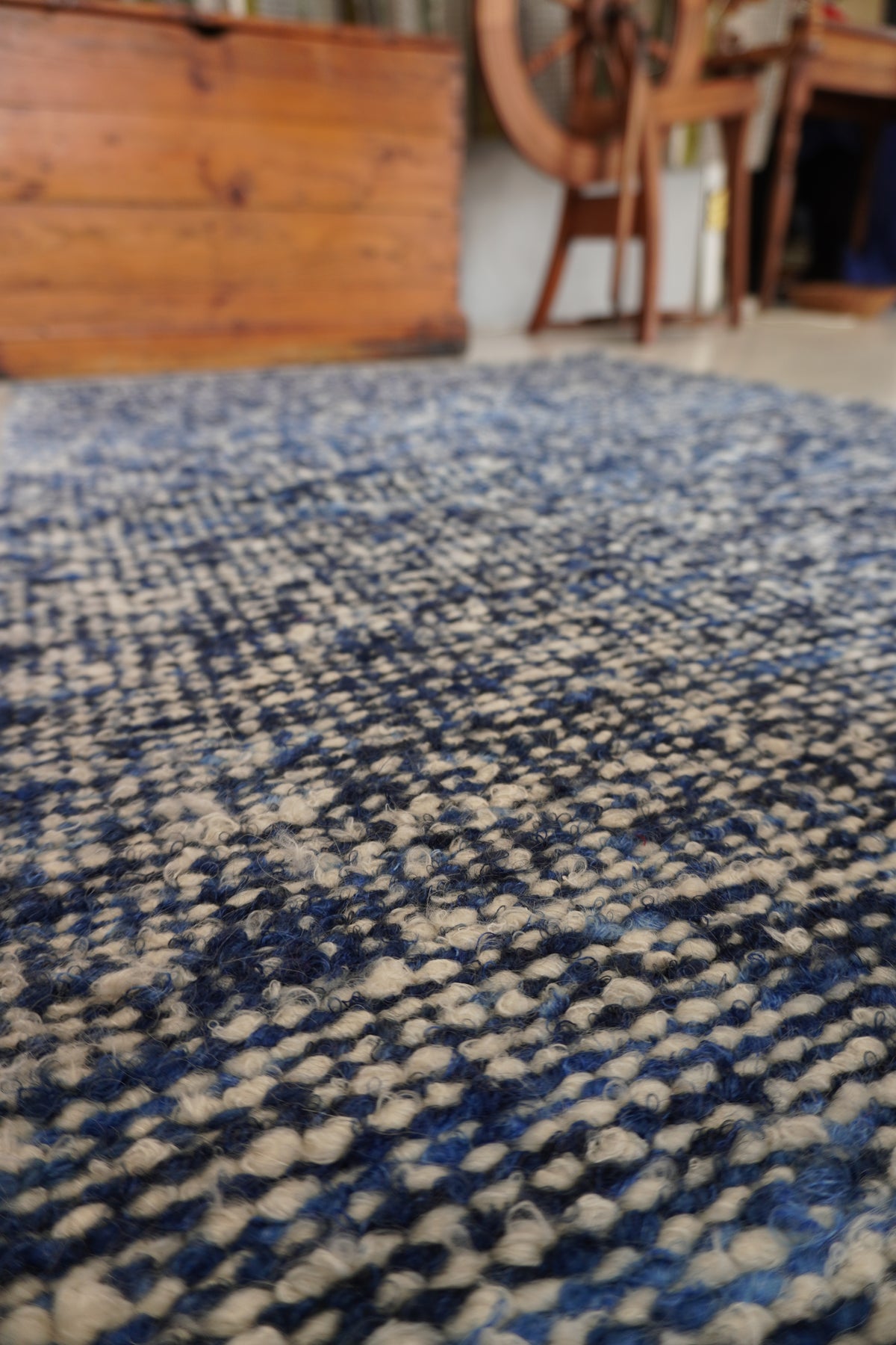 Dombeya Mohair and Wool Blend Rug