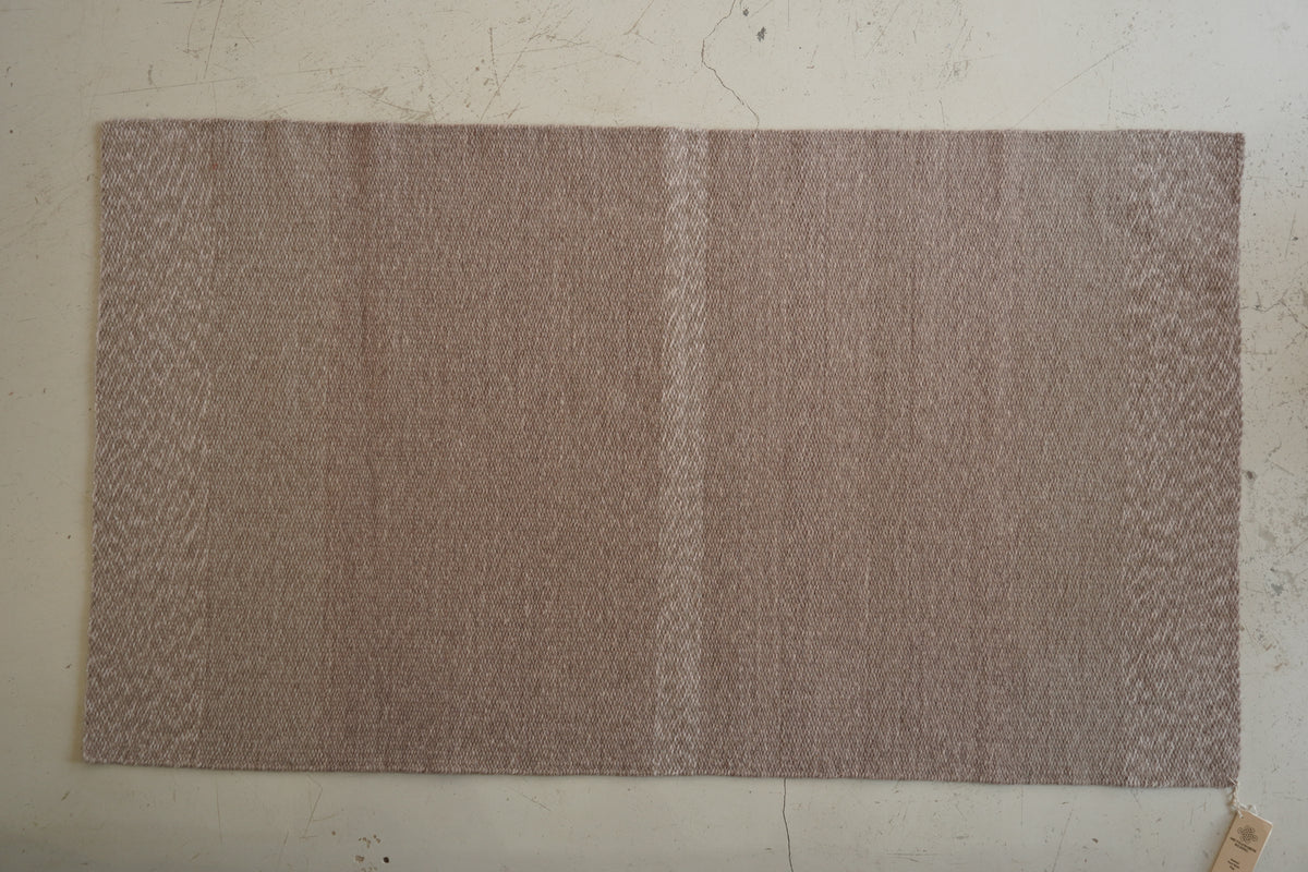 Kowhai Pure Wool Rug In Beige