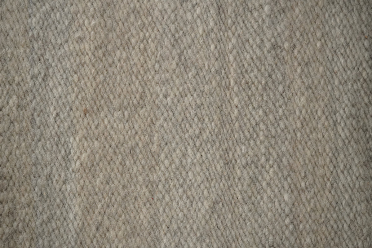 Kowhai Pure Wool Rug In Stone