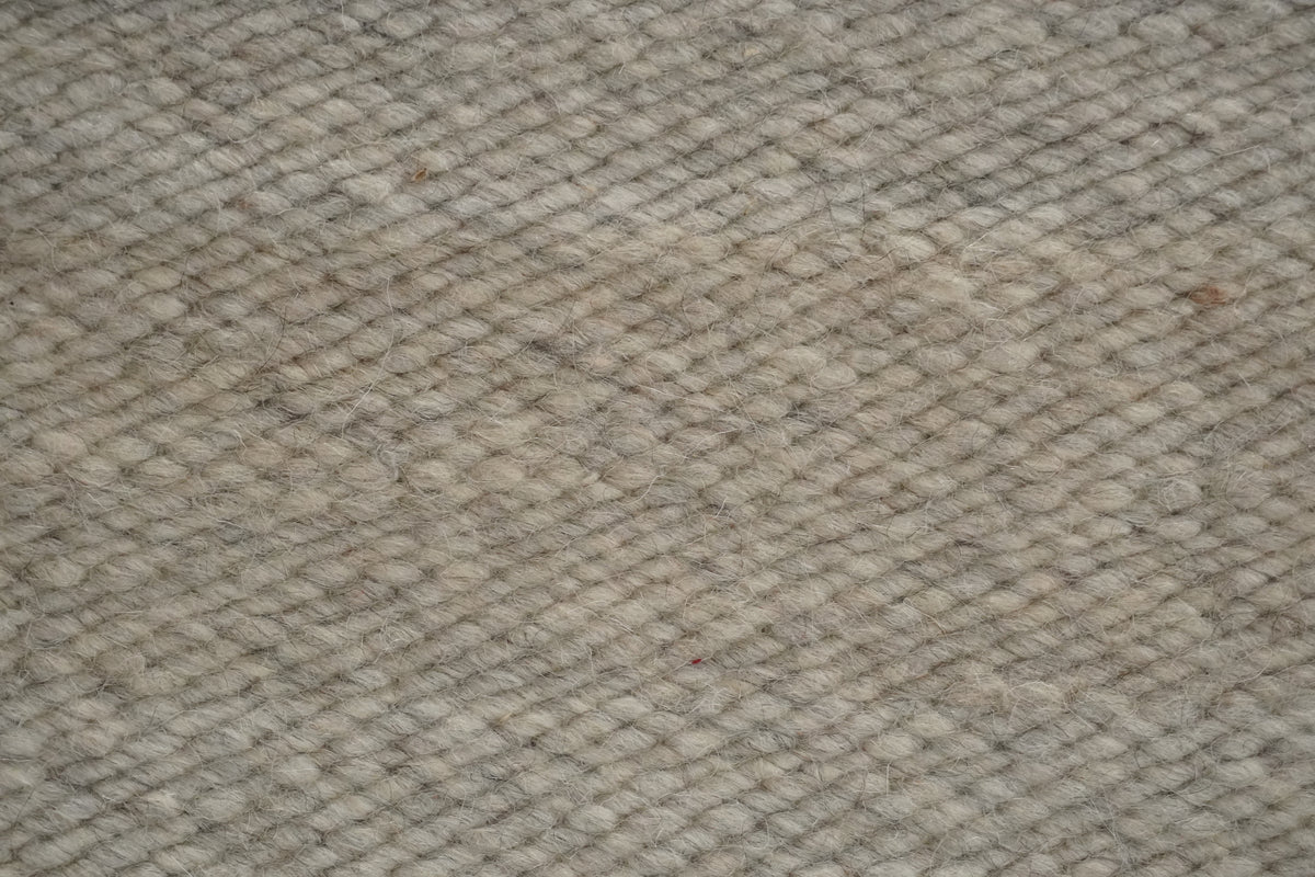Kowhai Pure Wool Rug In Stone