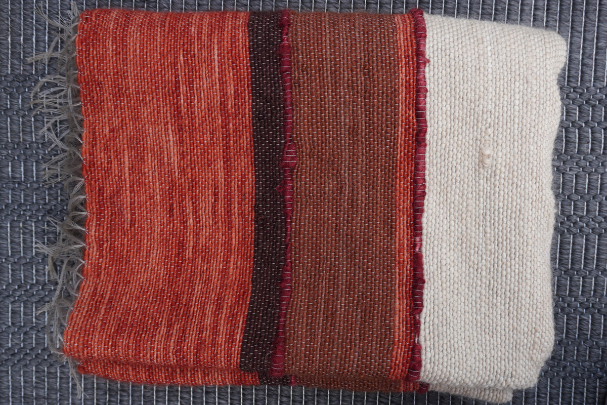 Hand spun Mohair Throw