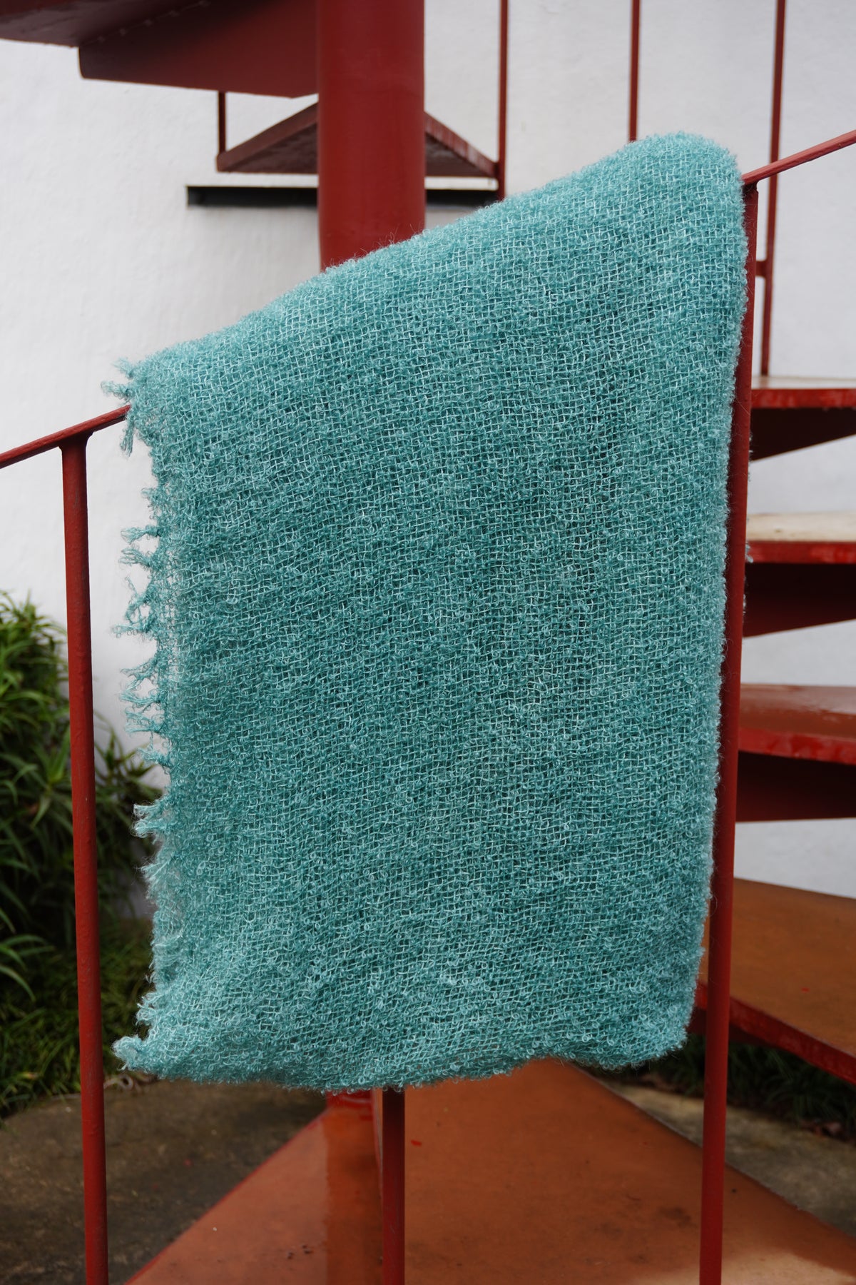 Protea Boucle Mohair In Blue