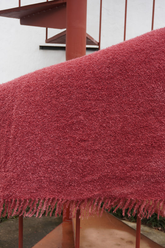 Protea Boucle Mohair Throw