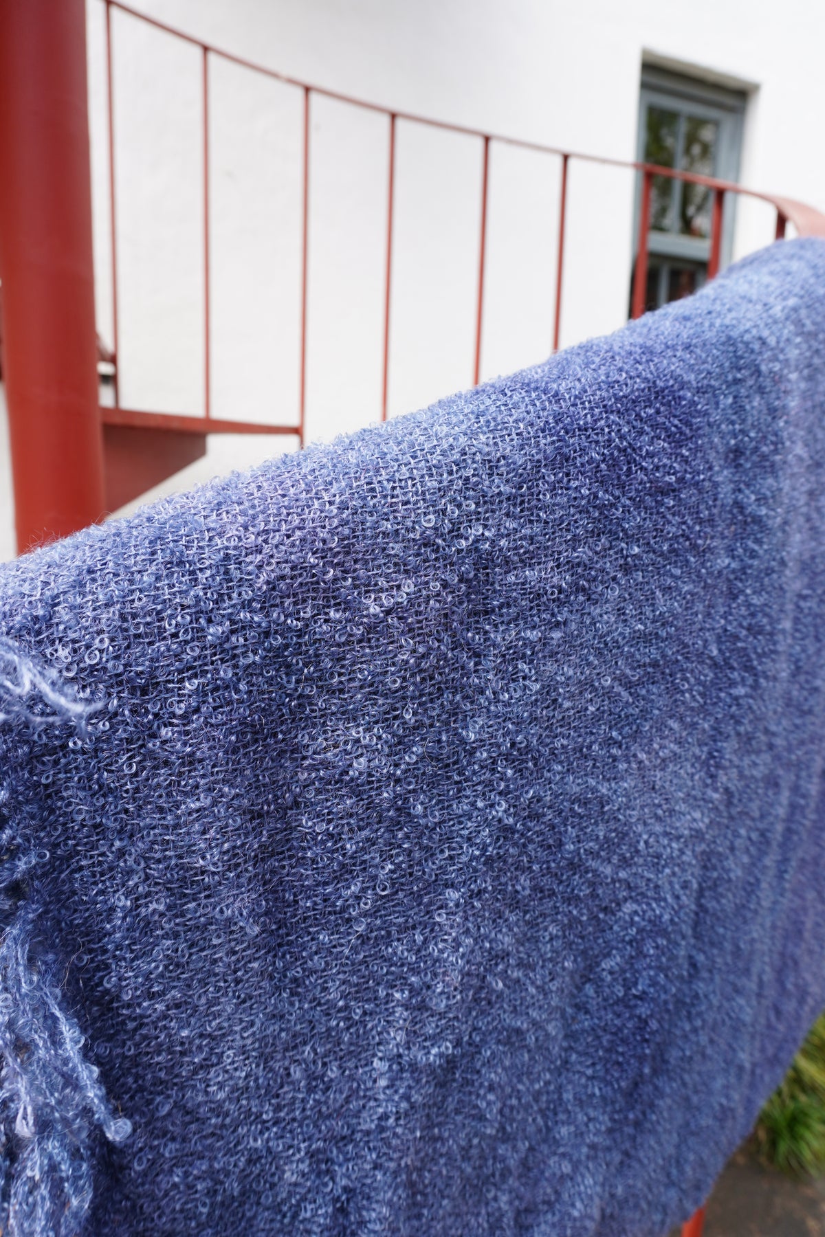 Protea Boucle Mohair Throw