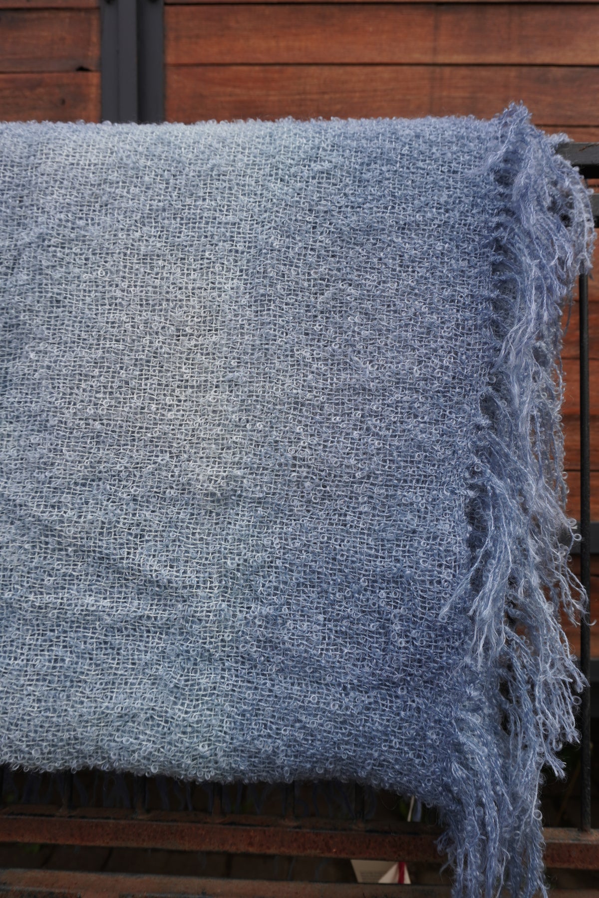 Protea Boucle Mohair Throw
