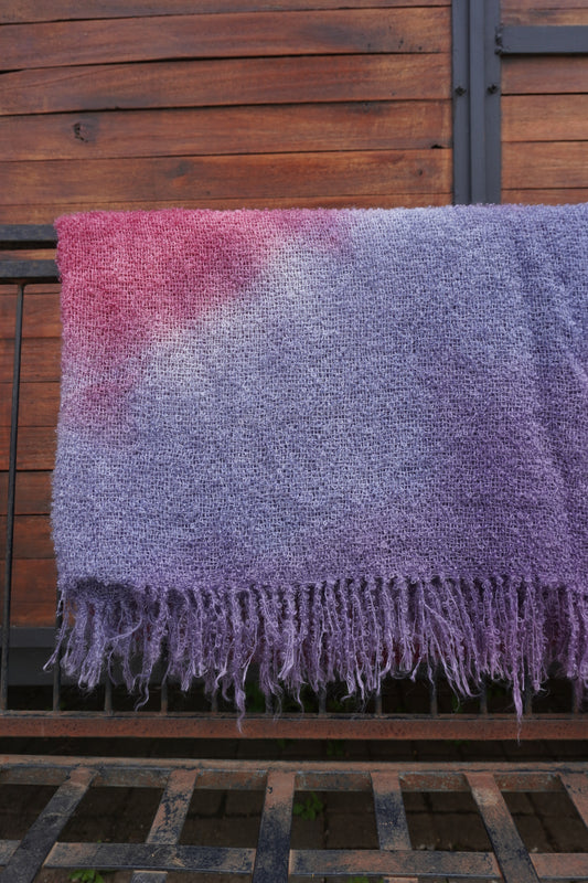 Protea Boucle Mohair Throw