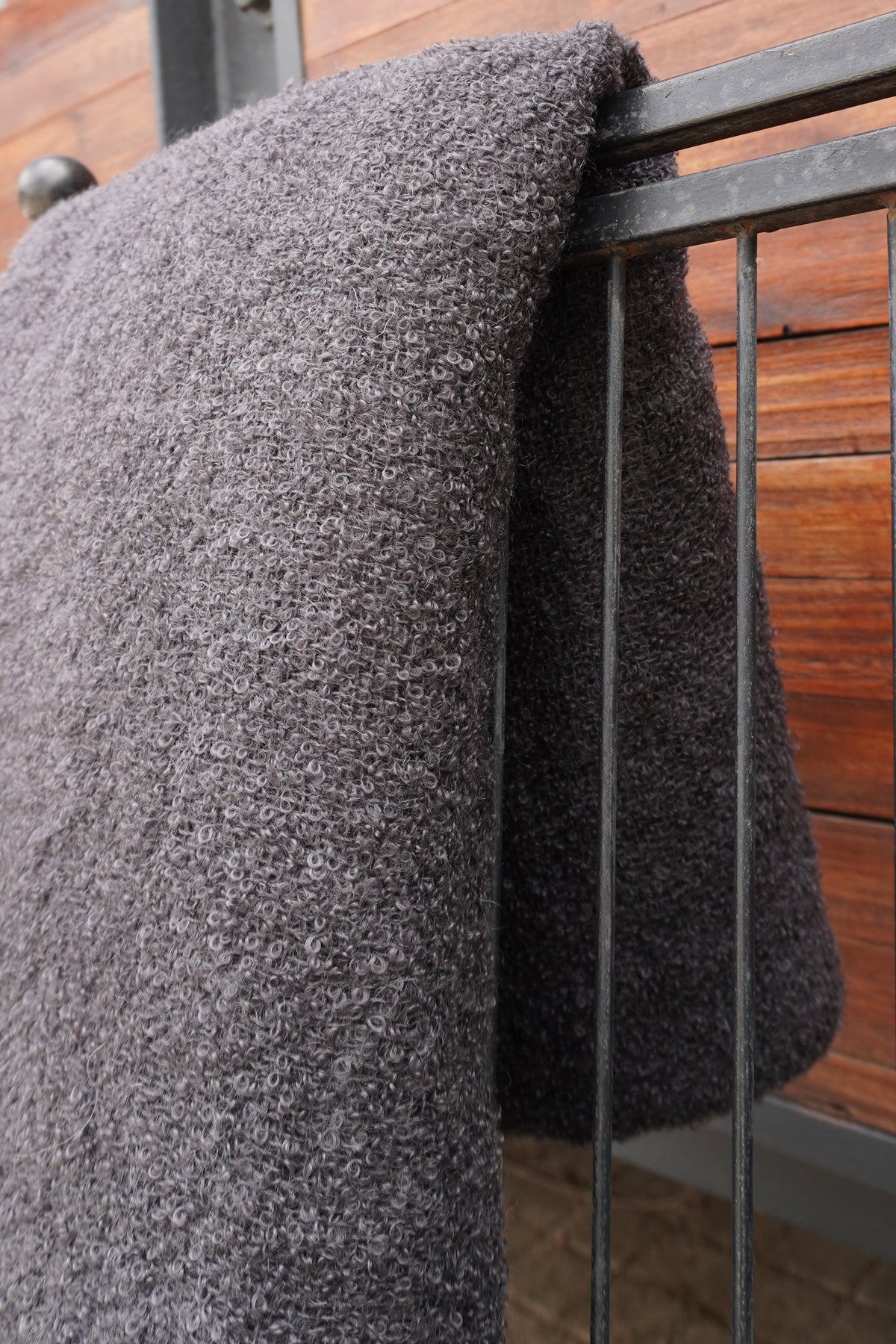 Protea Boucle Mohair Throw