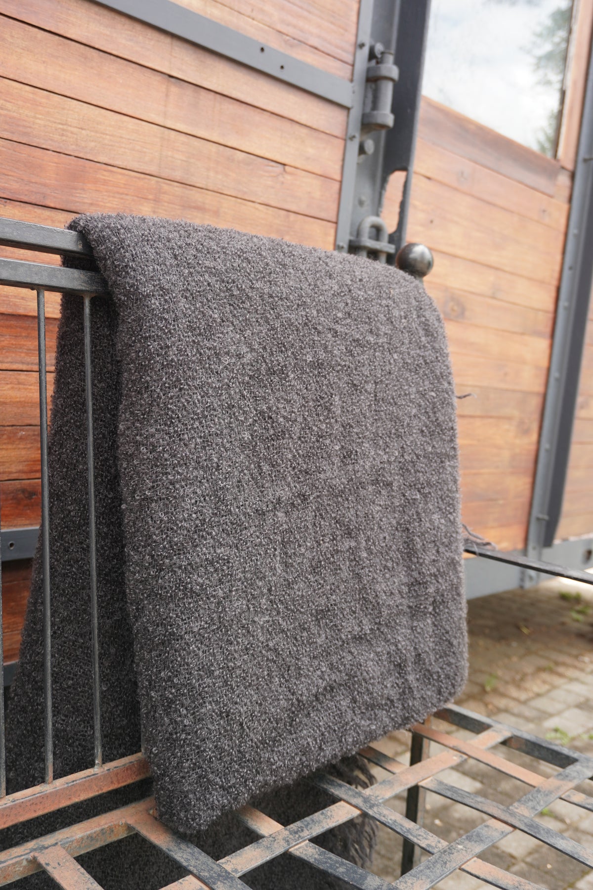 Protea Boucle Mohair Throw