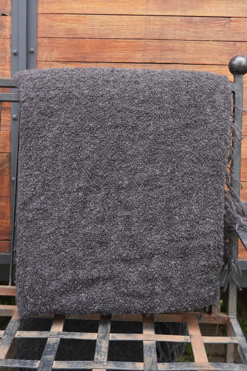 Protea Boucle Mohair Throw