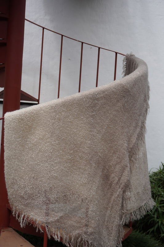 Protea Boucle Mohair Throw