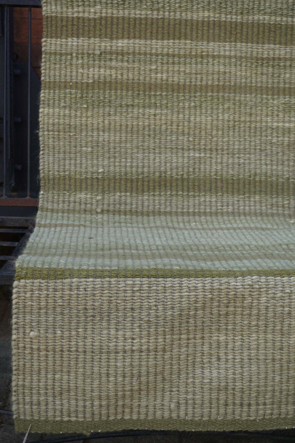 Makalani Karakul Wool Rug — Green